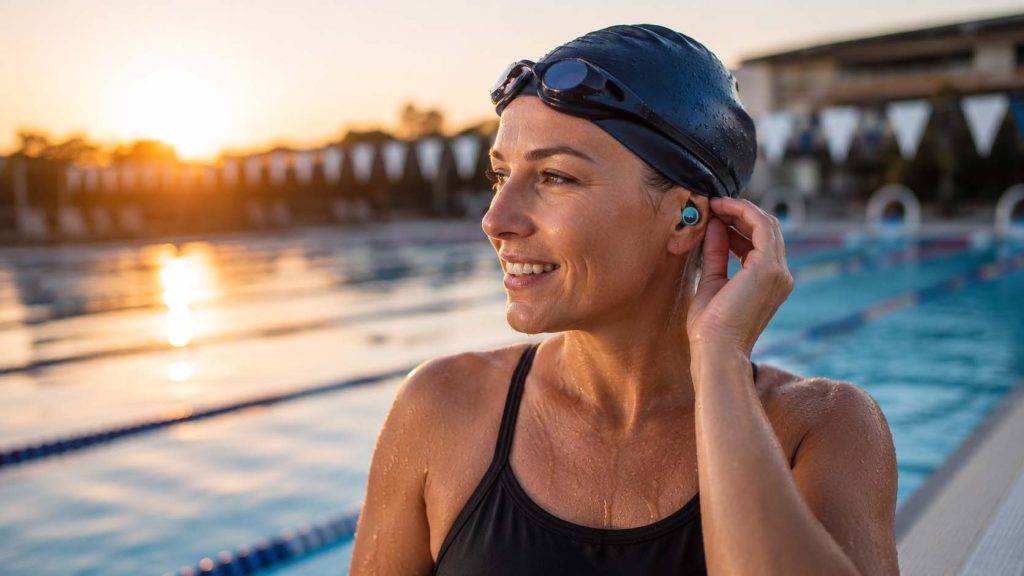Custom swimmer's ear plugs from Northern Rivers Audiology